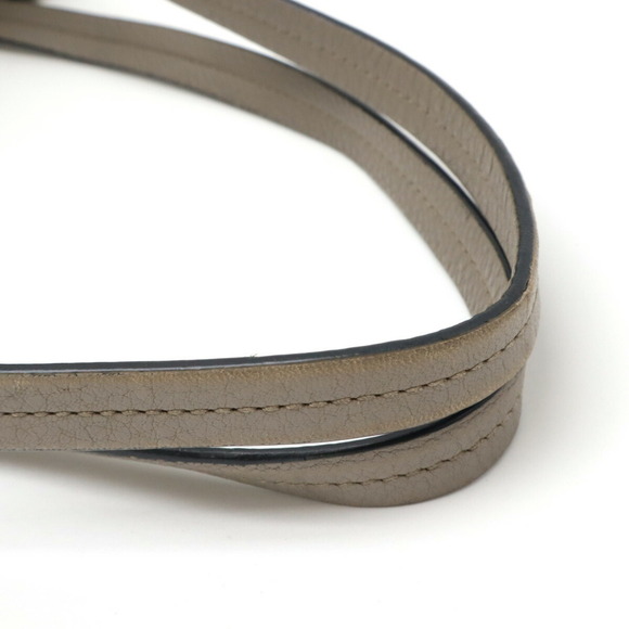 PRADA Gray Leather Shoulder Bag - Picture 5 of 8